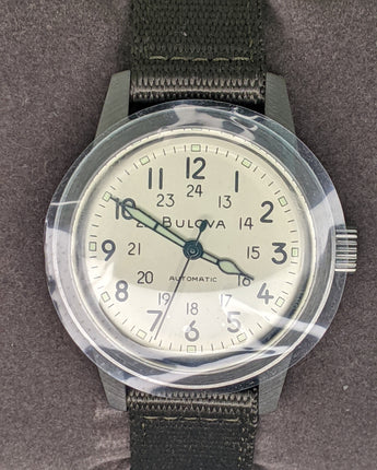 Bulova Vintage Military Automatic Watch