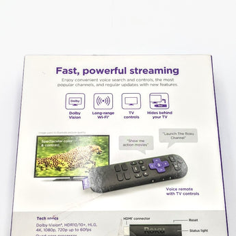 Roku Streaming Stick 4K/HDR/ with Roku Voice Remote
