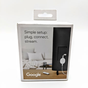 Chromecast with Google TV (HD) - Streaming Stick Entertainment on Your TV with Voice Search - Watch Movies, Shows, and Live TV in 1080p HD - Snow