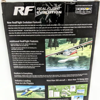 RealFlight Evolution RC Flight Simulator w/InterLink DX Controller