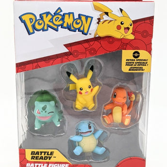 Pokemon Game Figure; Pikachu Bulbasaur Charmander Squirtle 5 Cm Figure