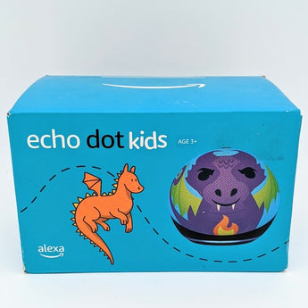 Echo Dot (5th Gen, 2022 Release) Kids Designed for Kids with Parental Controls, Dragon